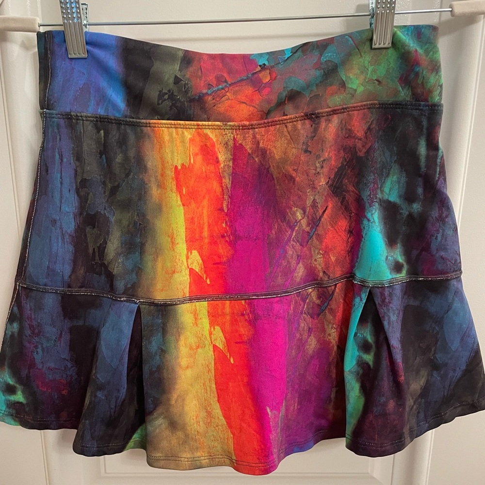 Dona Jo rainbow skort Med good condition